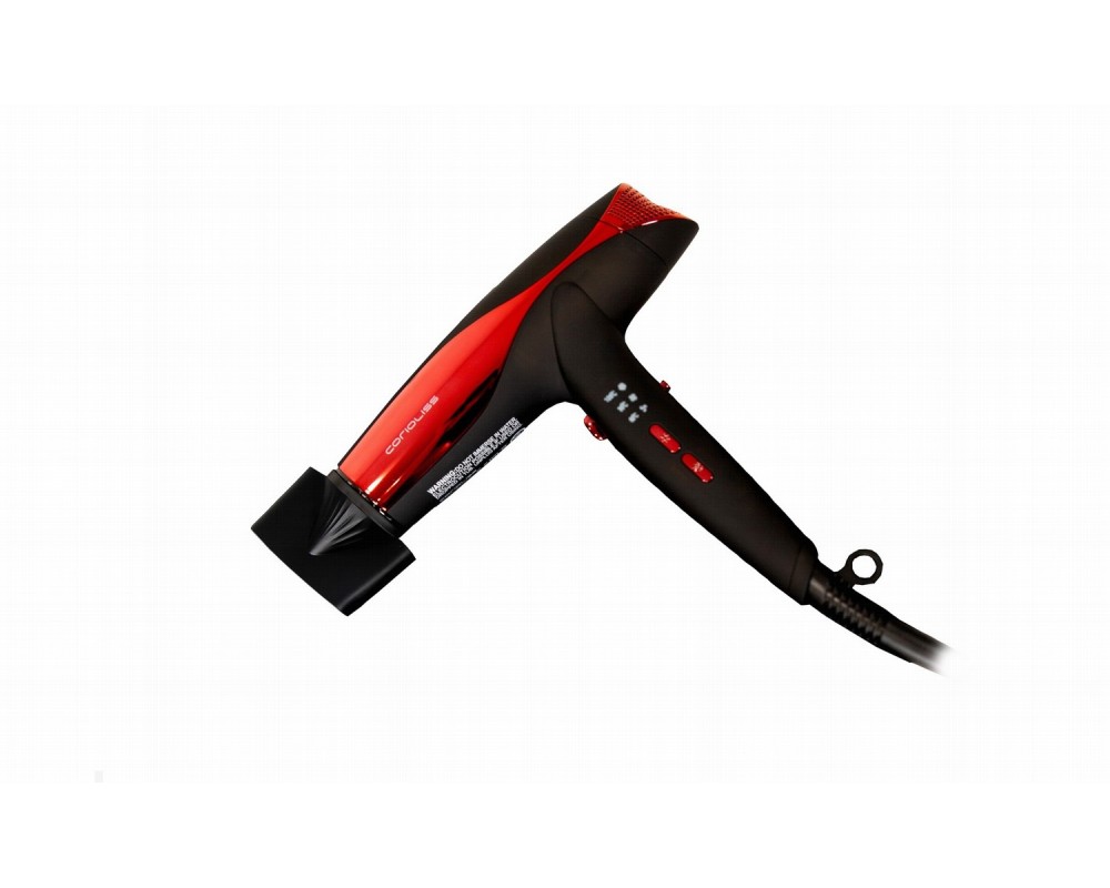 Kit Corioliss Plancha de pelo C5 Black Red  + Secador Wind Black Red