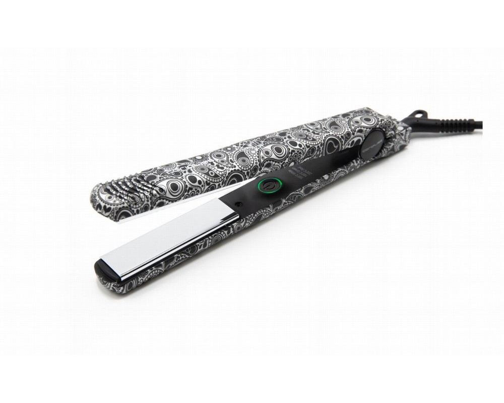 Corioliss plancha de pelo C-Style silver paisley soft touch + paddle