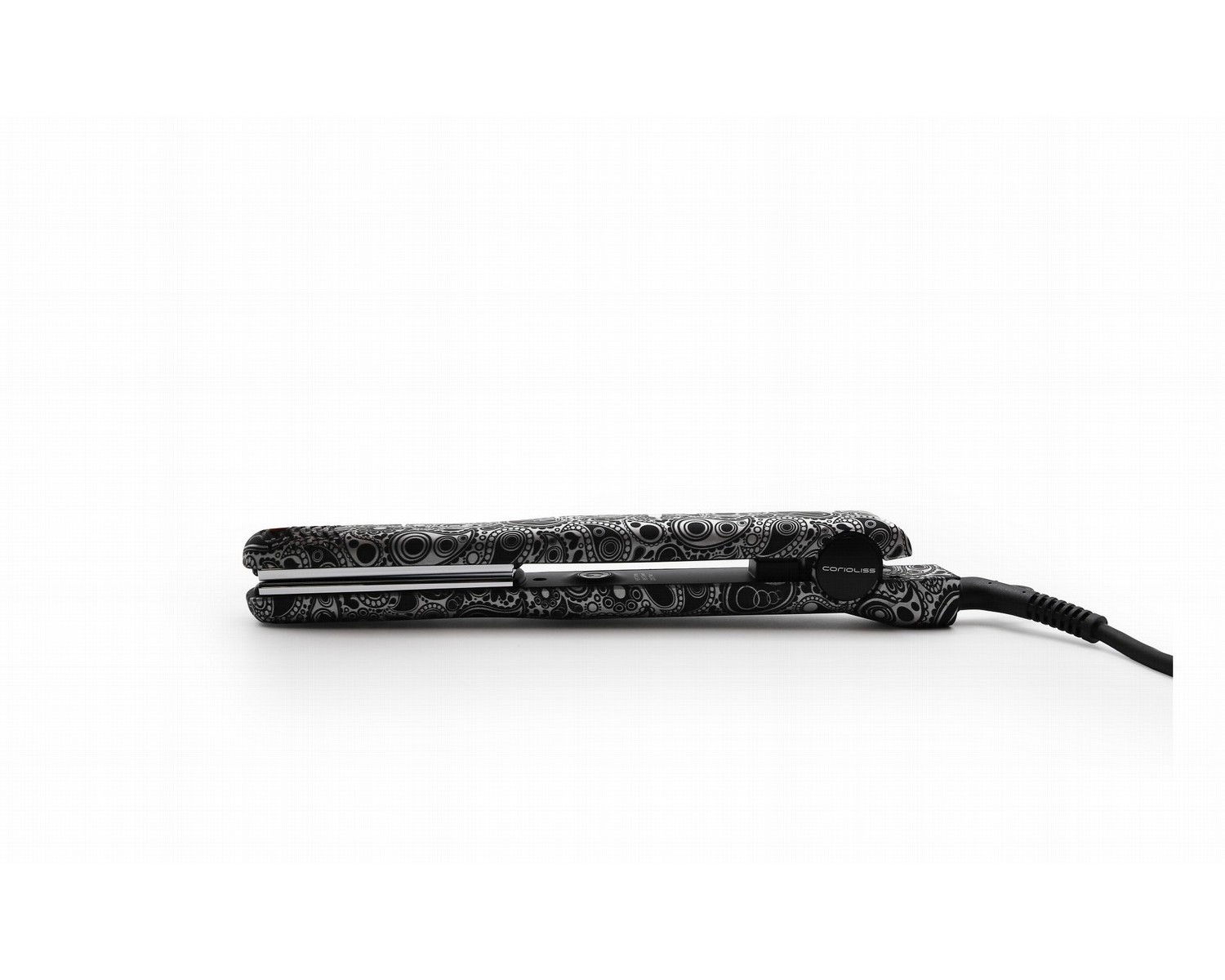 Corioliss plancha de pelo C-Style silver paisley soft touch + paddle