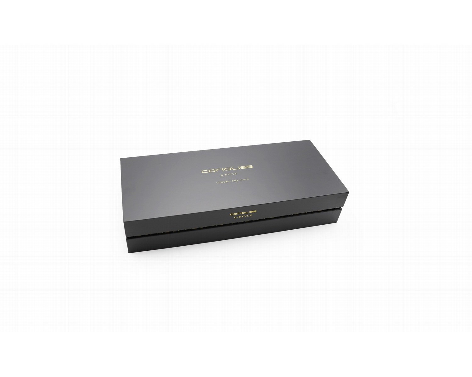 Corioliss plancha de pelo C-Style gold leopard soft touch + paddle