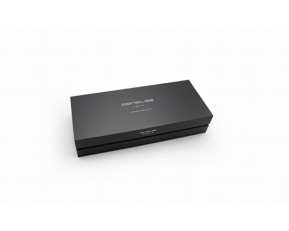 Corioliss plancha de pelo C-Style black soft touch + paddle