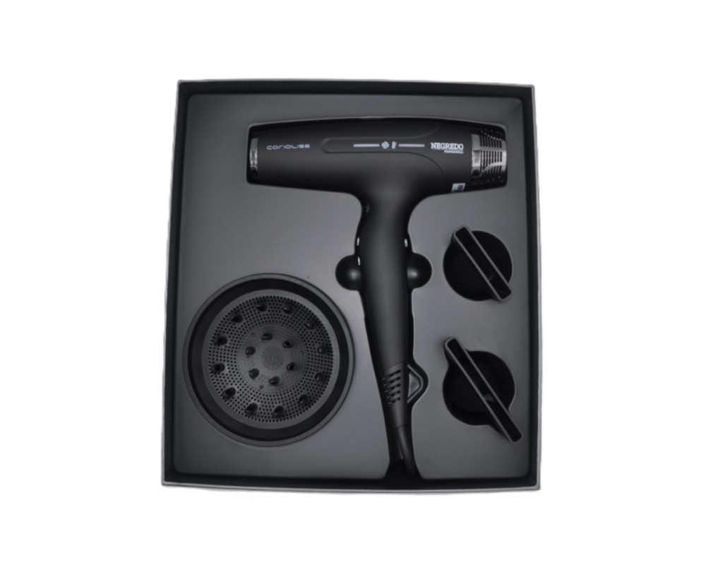 Secador Corioliss Typhoon Black Chrome Edicion Limitada Negredo