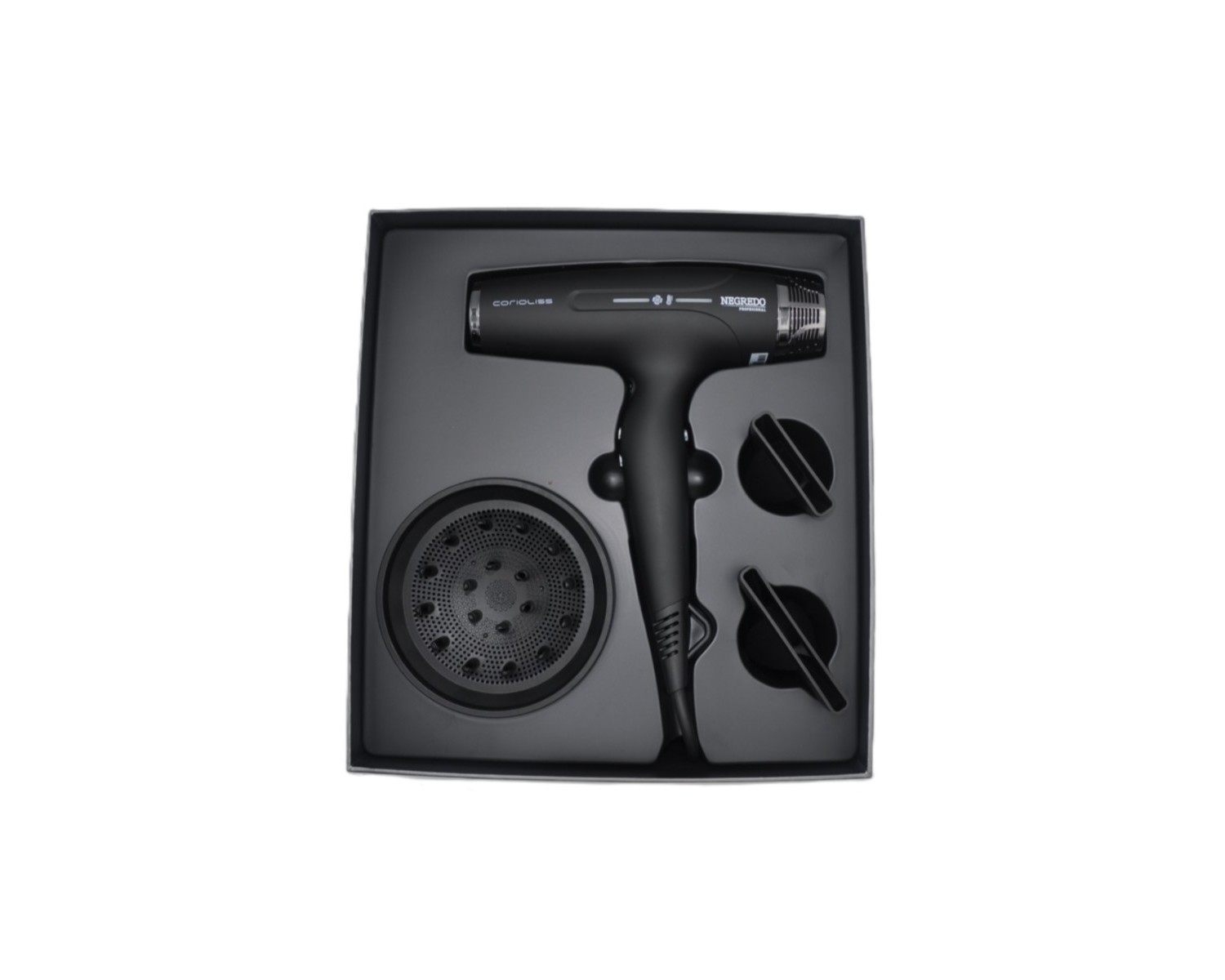 Secador Corioliss Typhoon Black Chrome Edicion Limitada Negredo