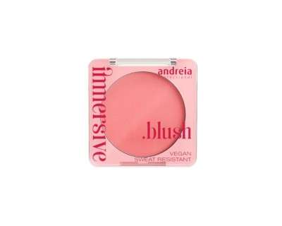 Andreia Immersive Blush 03 light coral glow finish Colorete en polvo