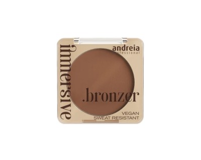Andreia Immersive Bronzer 01 Ligth Cool Brown satin finish Colorete en polvo