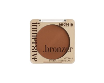 Andreia Immersive Bronzer 03 medium varm brown satin finish Colorete en polvo