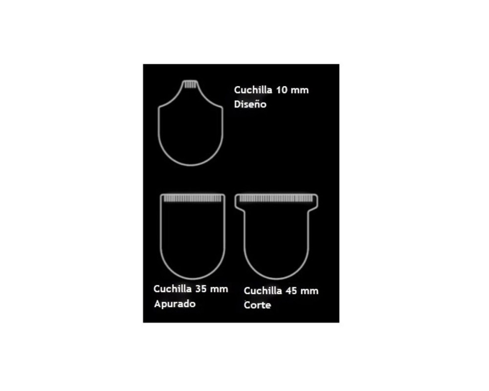 Muster maquina corta de pelo 3 in 1 clipper Perfetta