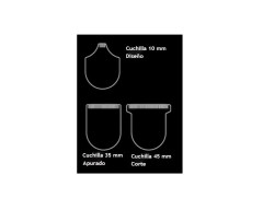 Muster maquina corta de pelo 3 in 1 clipper Perfetta