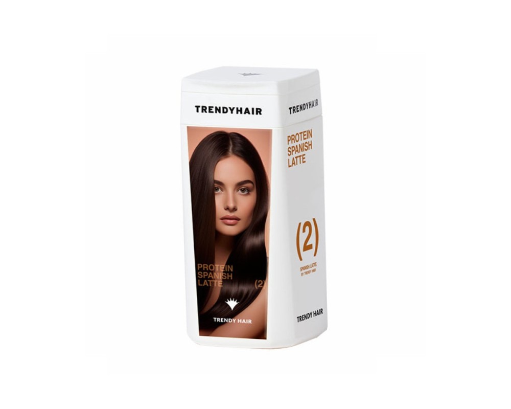 Trendy hair Spanish Latte Protein Therapy Crema Para Alisar El Cabello 100 ml