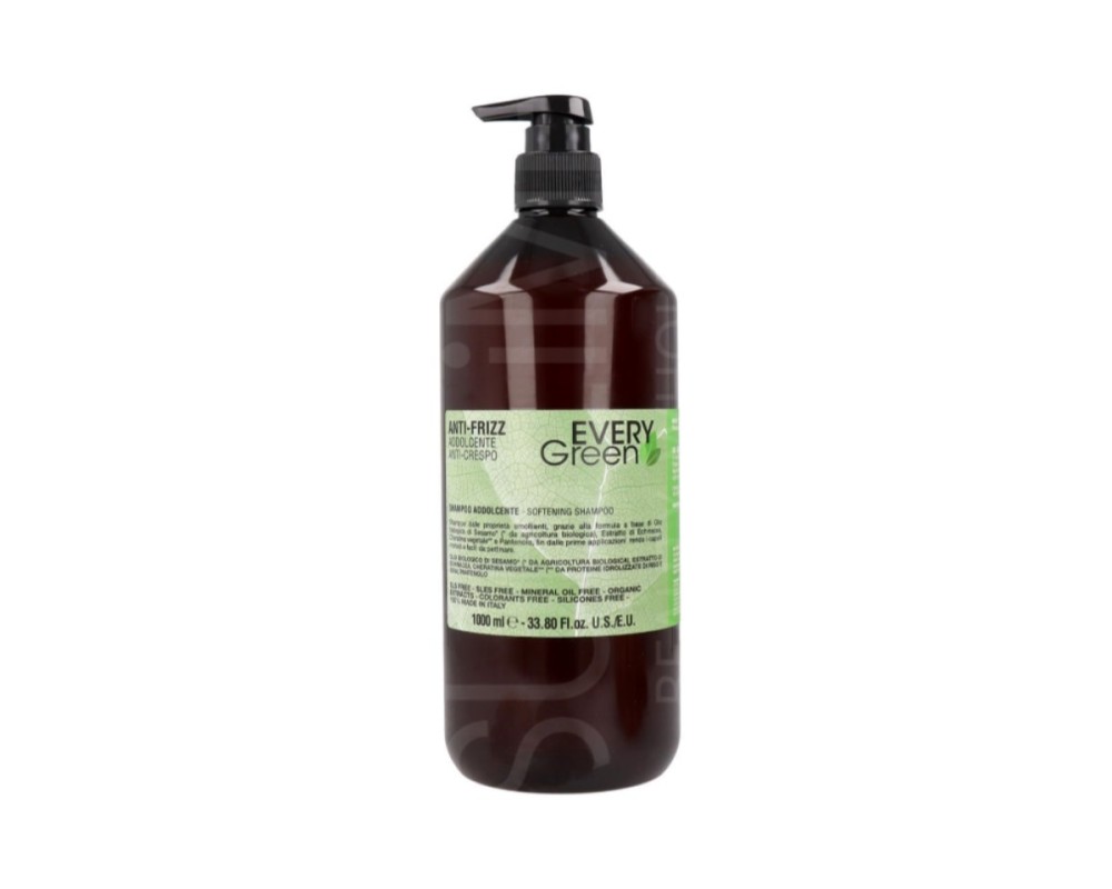 Every Green Anti-Frizz champú suavizante cabellos encrespados 1000ml