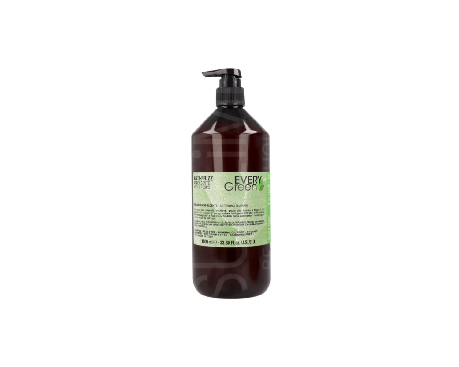 Every Green Anti-Frizz champú suavizante cabellos encrespados 1000ml