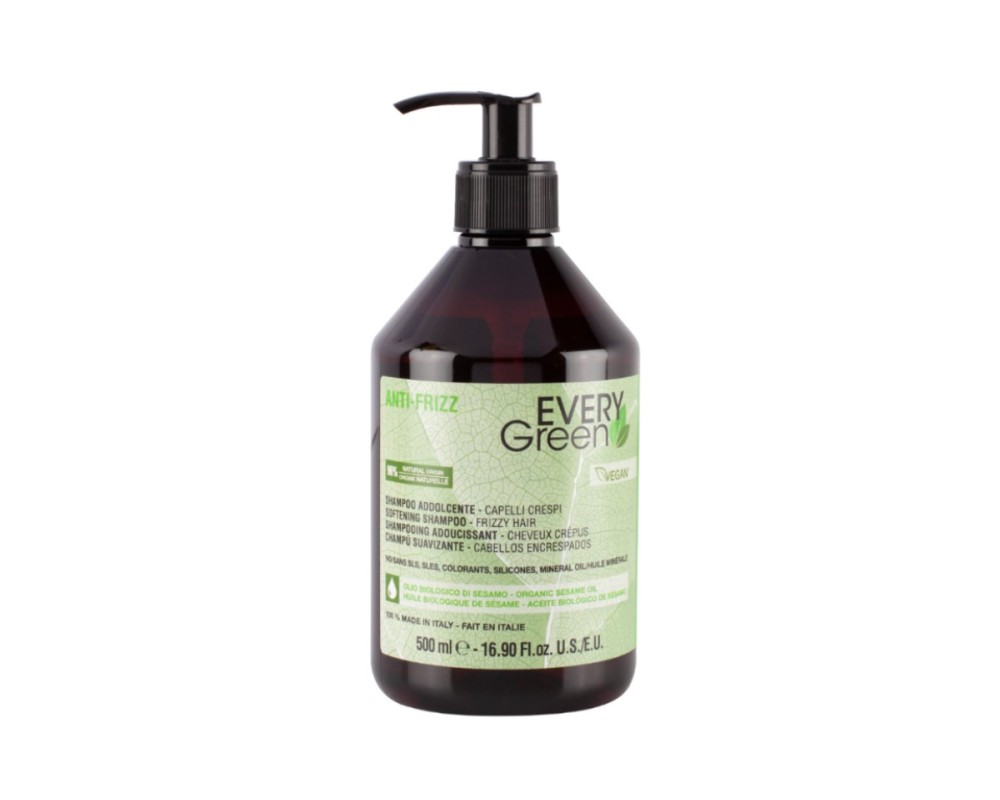Every Green Anti-Frizz champú suavizante cabellos encrespados 500ml