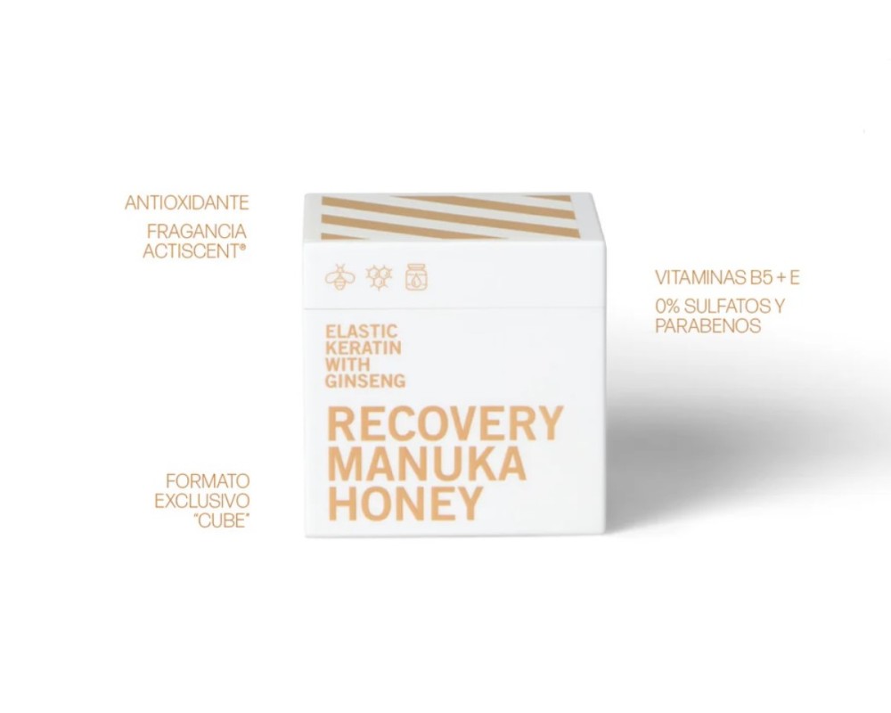 Trendy Hair Mask Elastic Keratin With Ginseng Recovery Manuka Honey 500ml