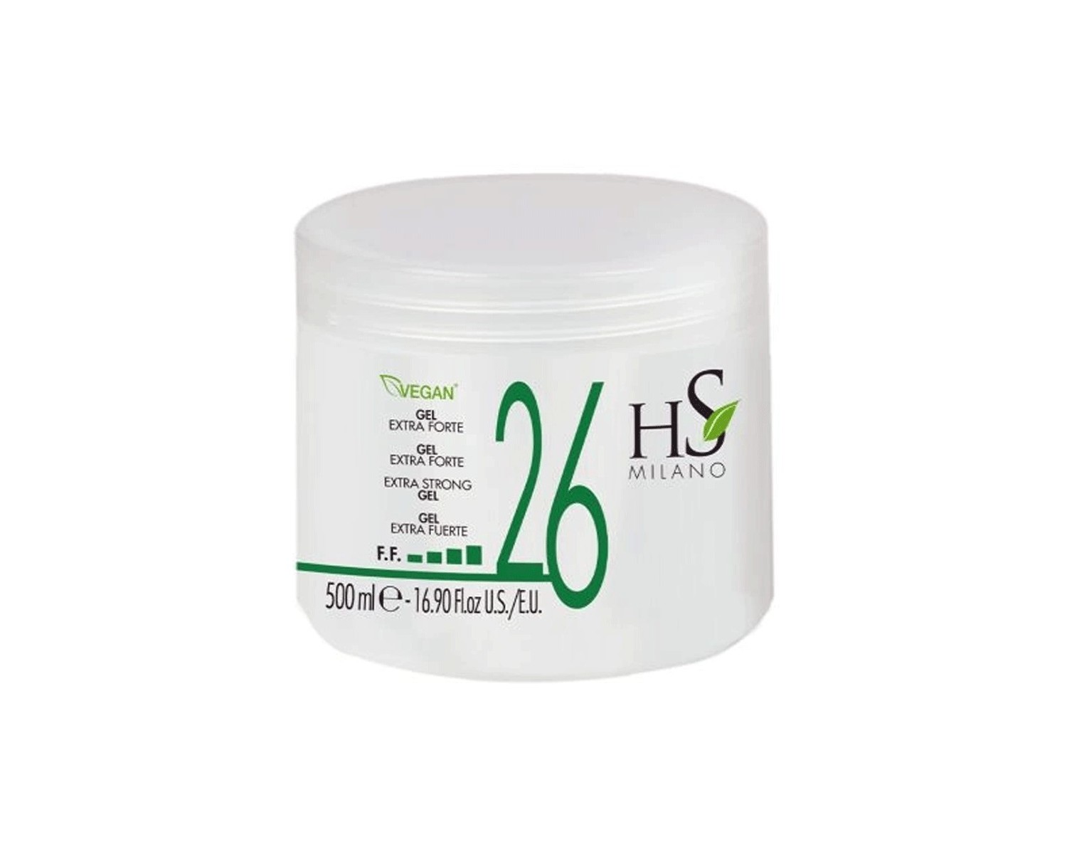 HS Milano gel de fijación extra fuerte 500 ml