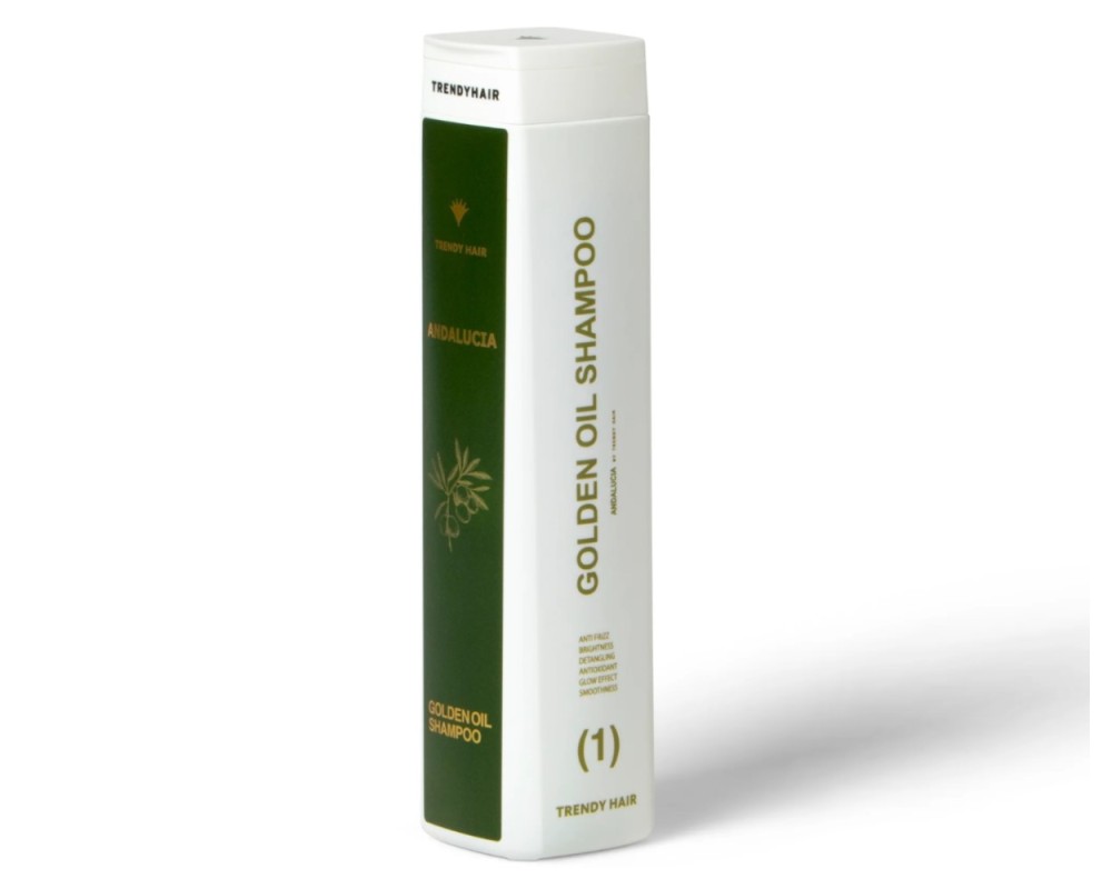 Trendy hair Andalucia Champú Golden Oil 300 ml