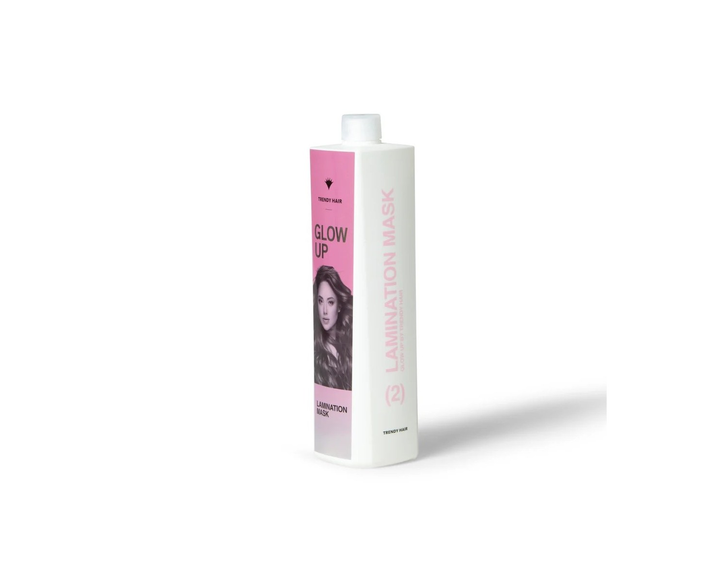 Trendy hair Glow Up Mascarilla Lamination Crema Restaura Estructura Aporta Proteinas 1000 ml