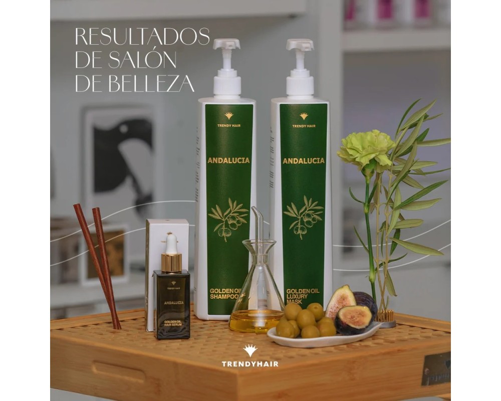 Trendy hair Andalucia Champú Golden Oil 1000 ml