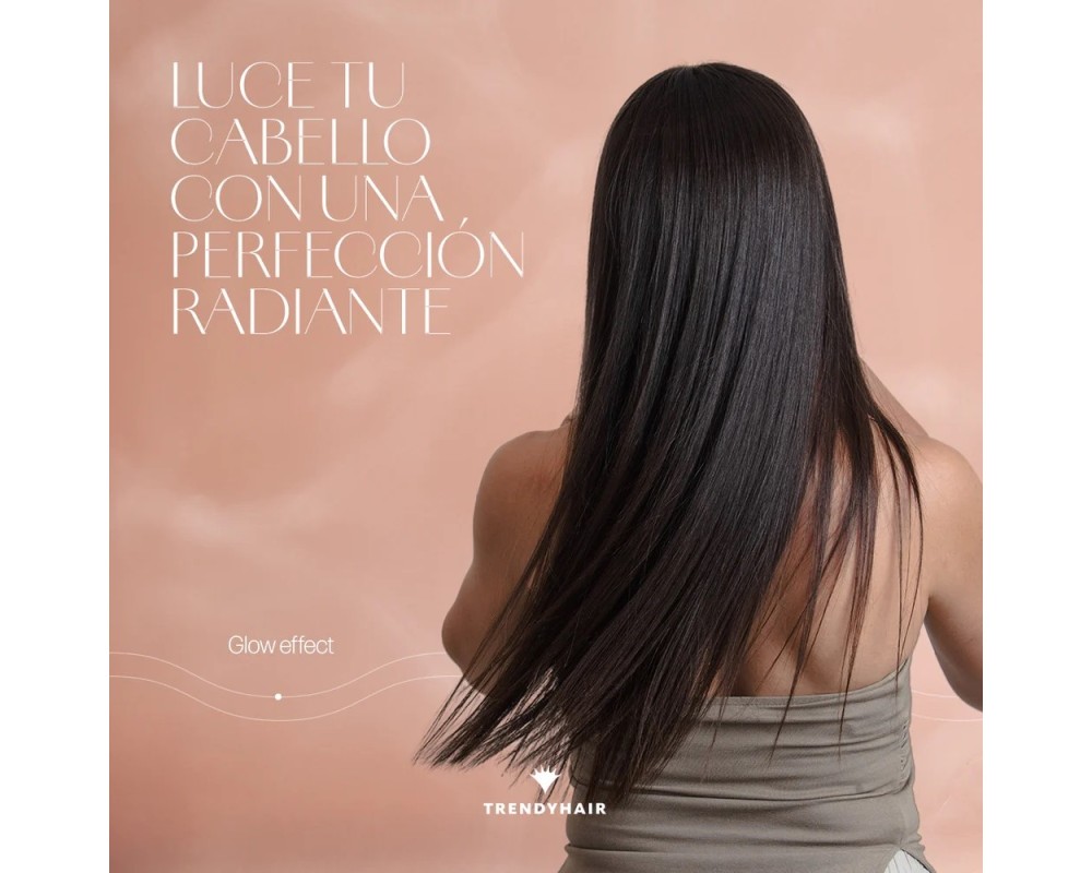 Trendy hair Glow Up Mascarilla Lamination Crema Restaura Estructura Aporta Proteinas 300 ml