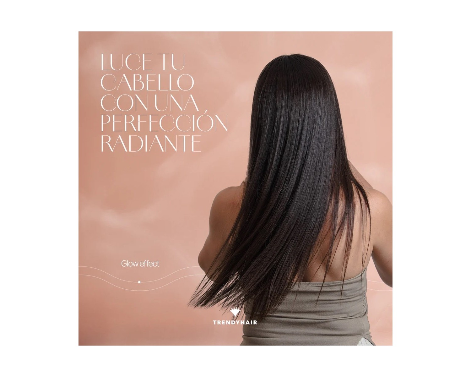 Trendy hair Glow Up Mascarilla Lamination Crema Restaura Estructura Aporta Proteinas 300 ml