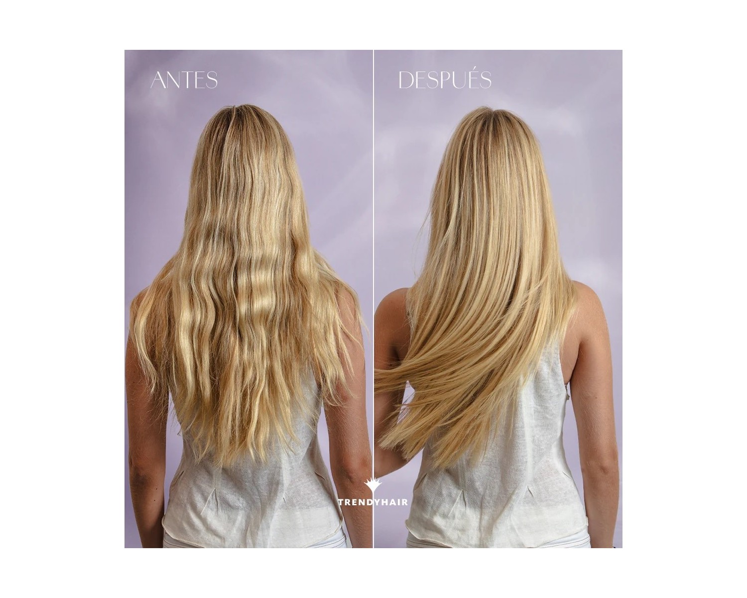 Trendy hair Spanish Latte Iced Crema Para Alisar el Cabello 1000 ml