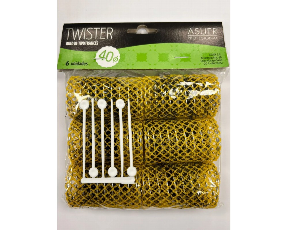Twister Rulo Frances 40mm 6 uds.