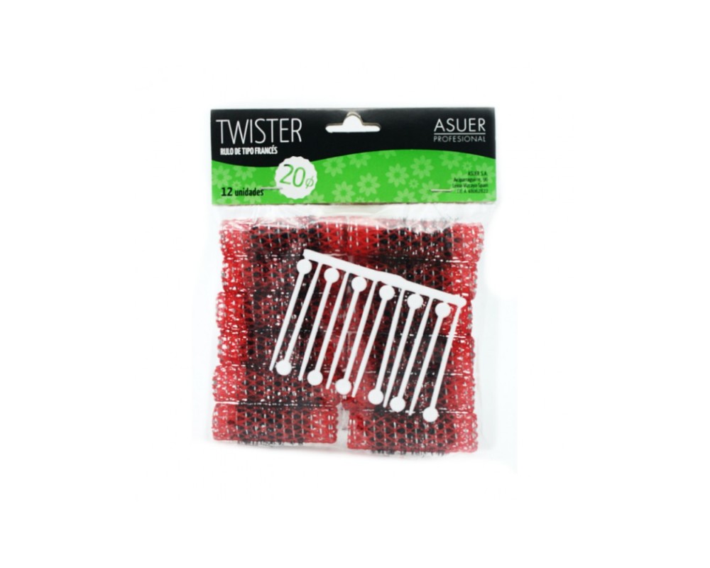 Twister Rulo Frances 30mm 12 uds.