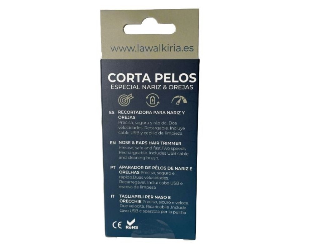 Walkiria Corta pelo nariz y orejas 1166