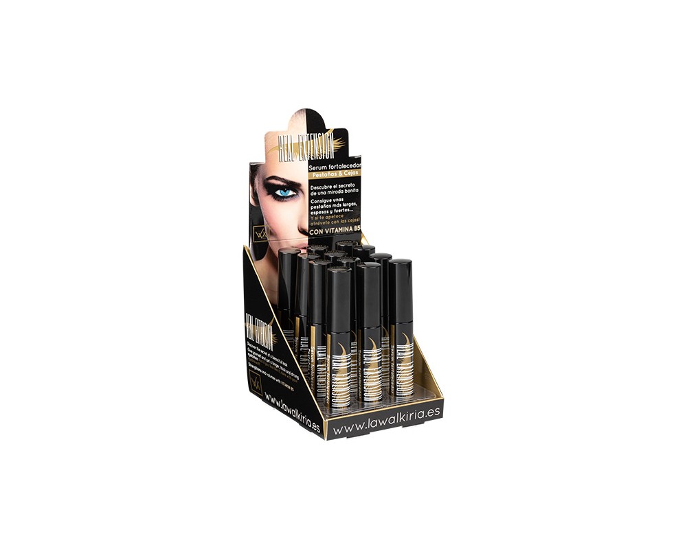 Walkiria Real Extension sérum fortalecedor de pestañas y cejas 8g