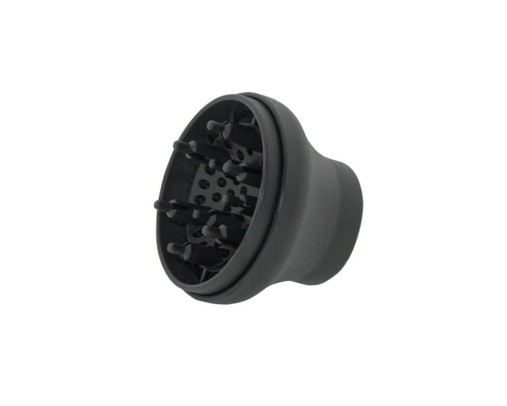 MyHair Secador de Viaje Plegable The Mini Black con difusor