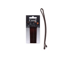 Caroll Clips Bolita Castaño 12 uds.