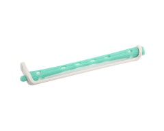 Bigudi Plastico N 1 Verde-Blanco 12 uds.