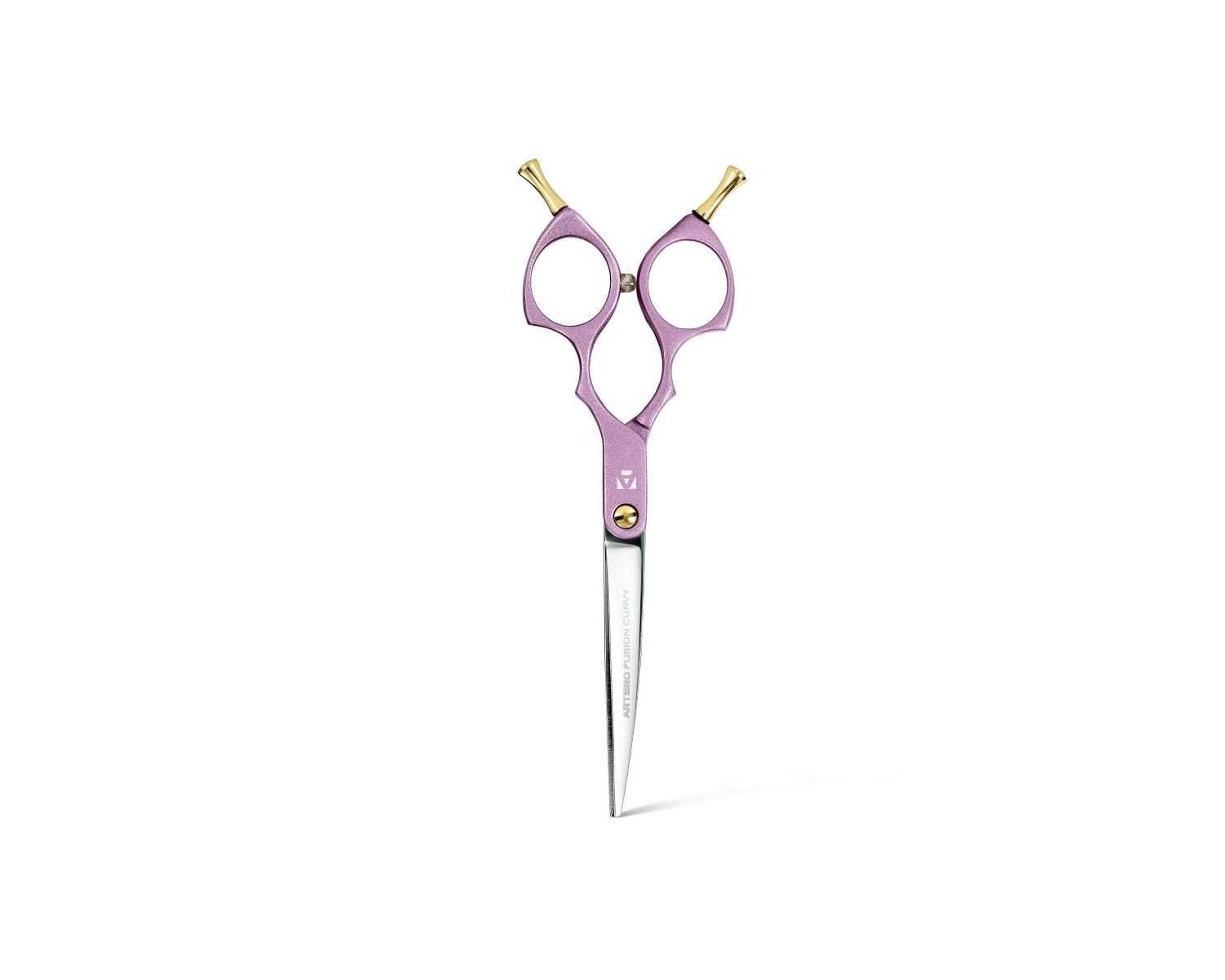 Artero Tijera Fusion Curvy Pink 6"
