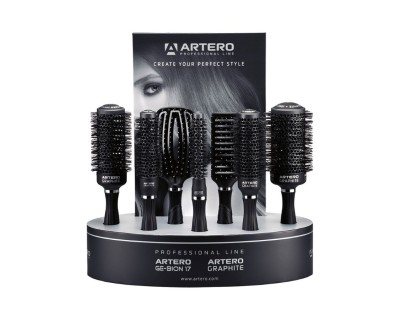 Expositor Con 7 Cepillos Incluidos Ge-Bion y Graphite