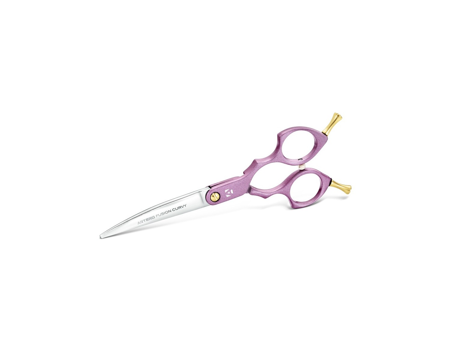 Artero Tijera Fusion Curvy Pink 6"