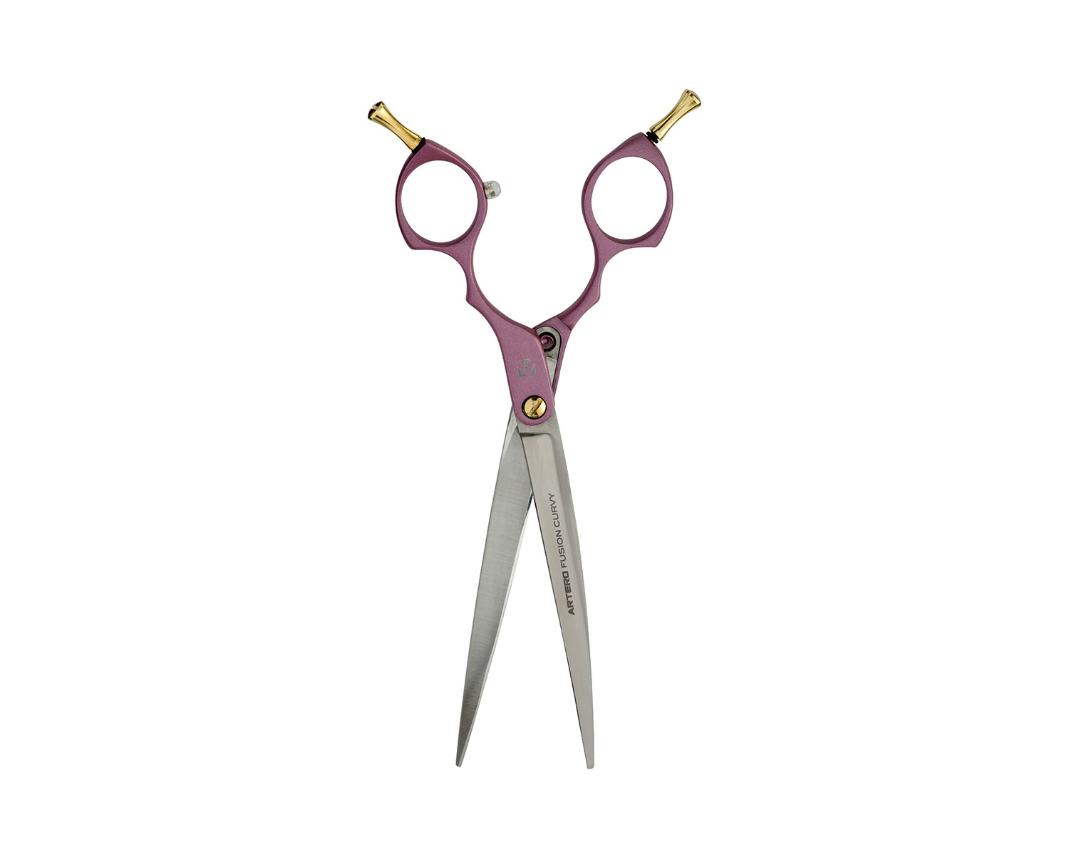 Artero Tijera Fusion Curvy Pink 7"