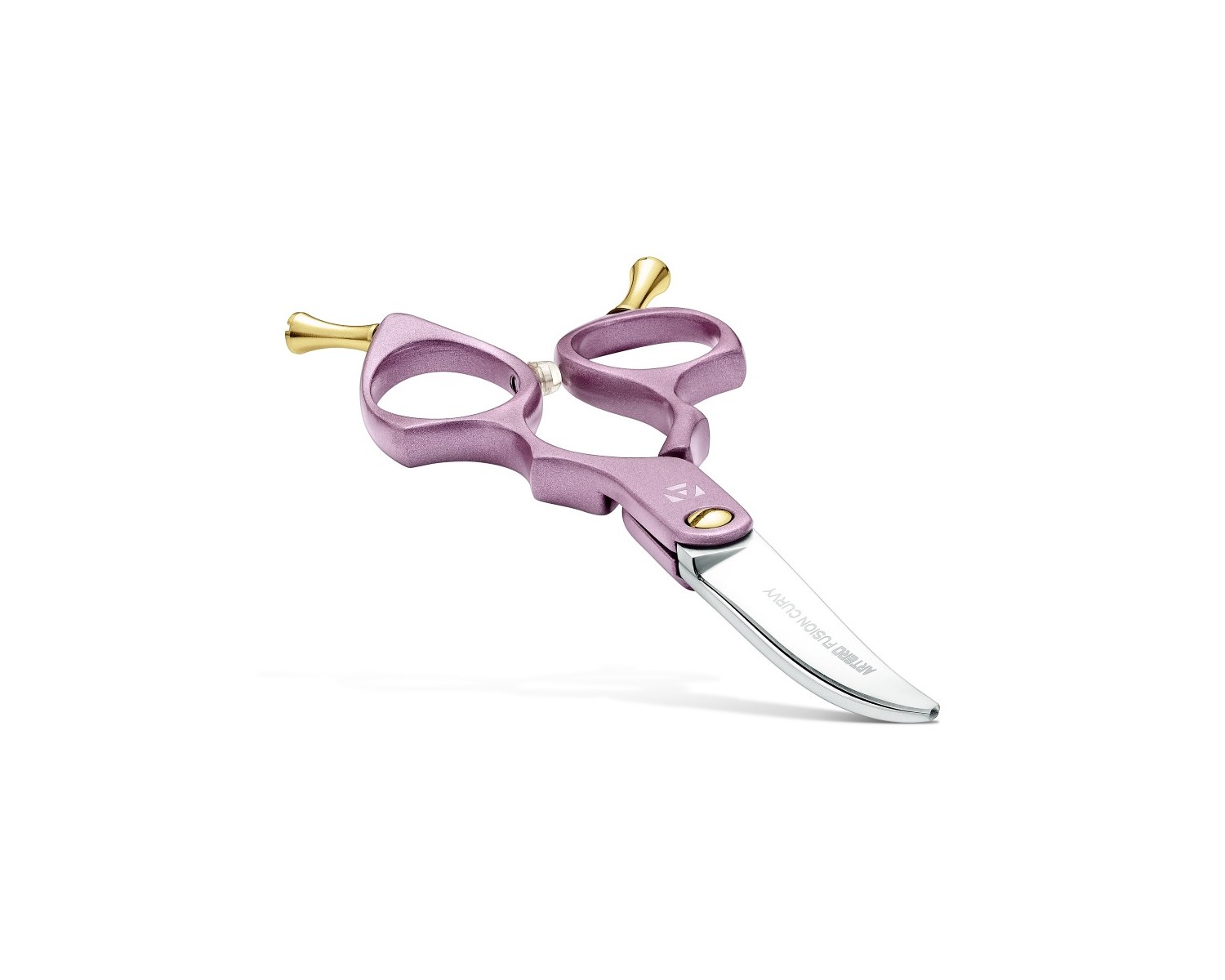 Artero Tijera Fusion Curvy Pink 6"