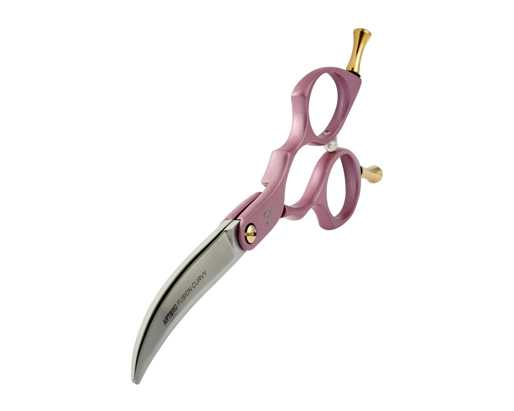 Artero Tijera Fusion Curvy Pink 7"