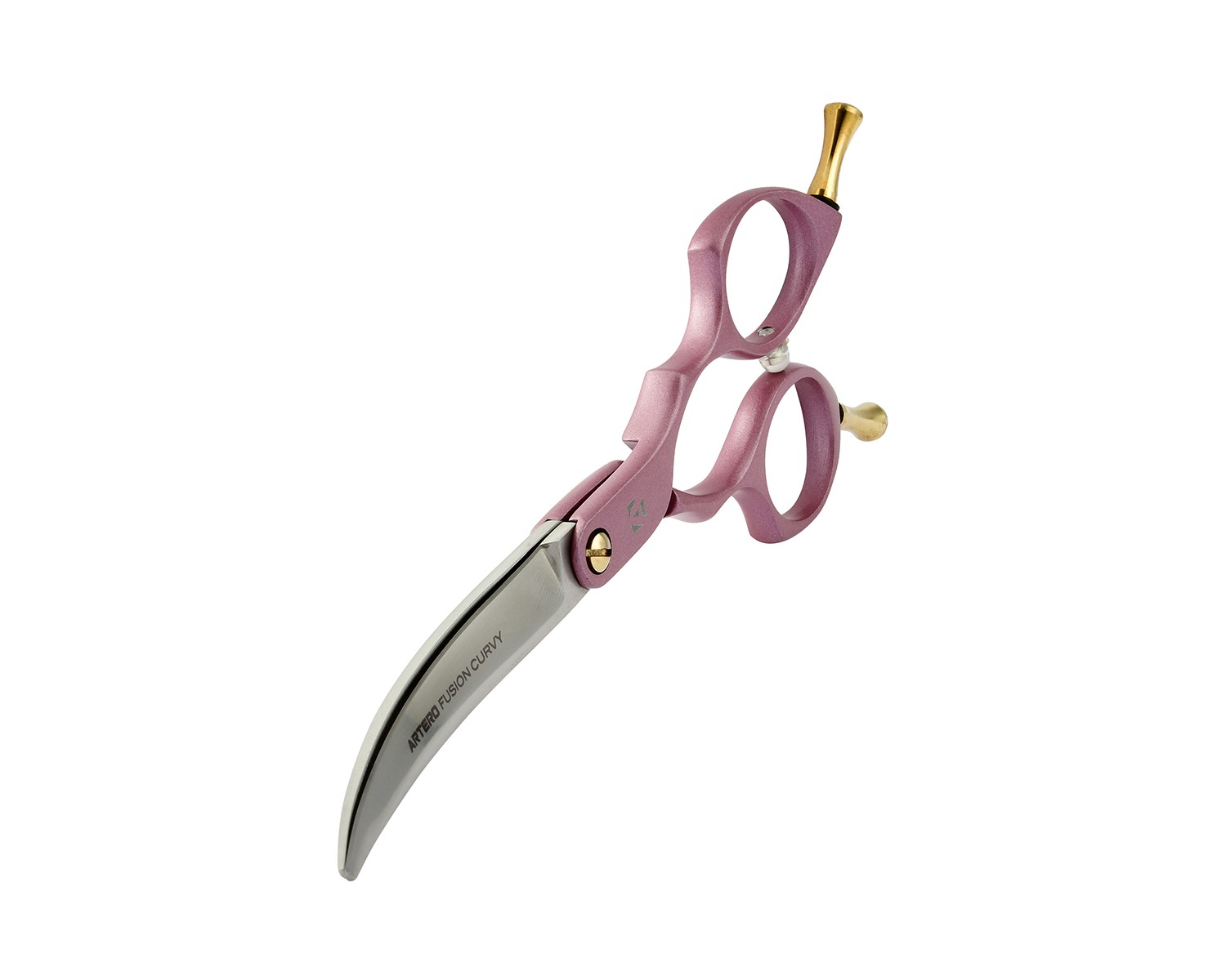 Artero Tijera Fusion Curvy Pink 7"