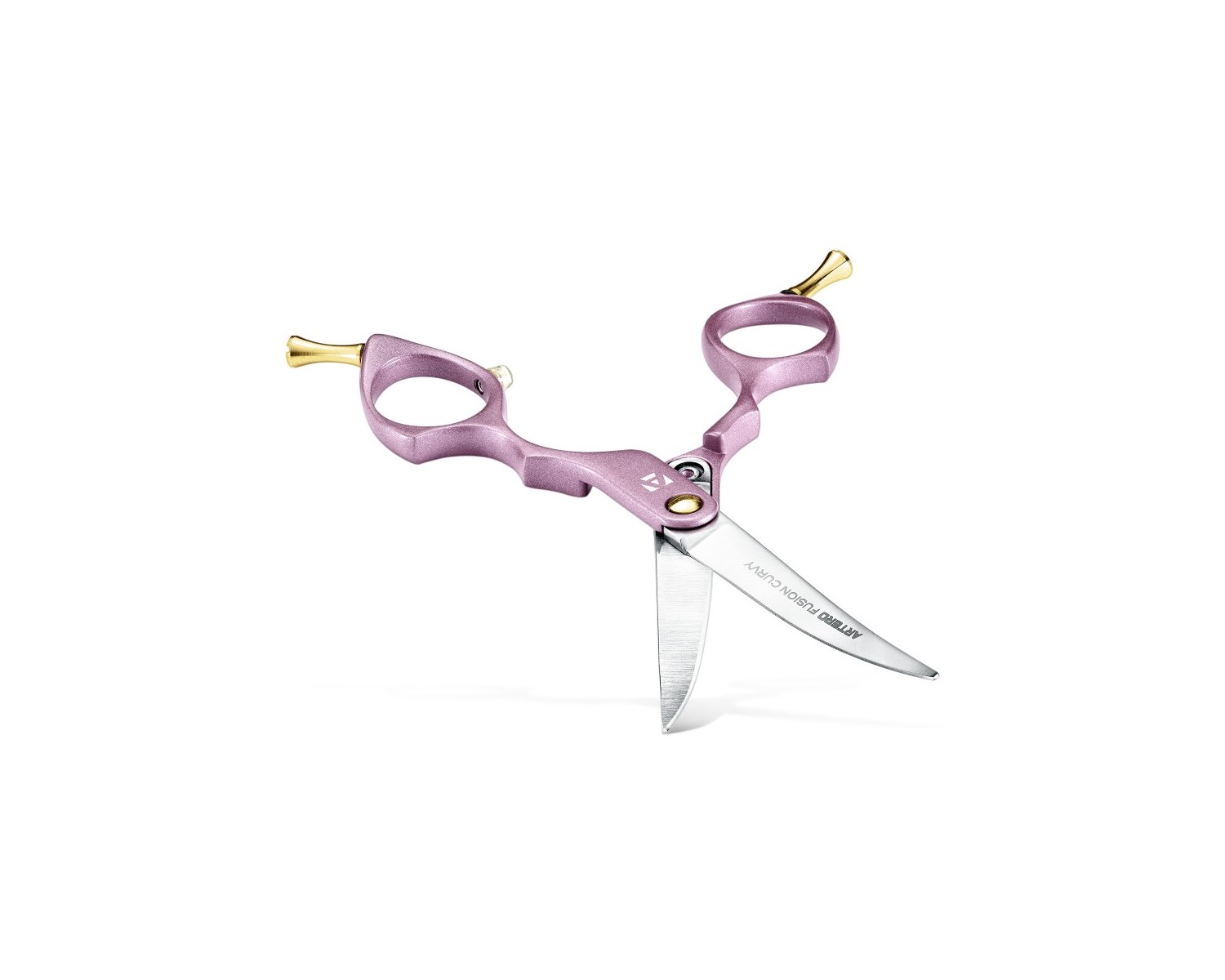 Artero Tijera Fusion Curvy Pink 6"