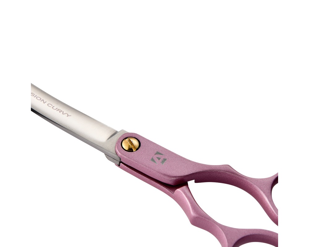 Artero Tijera Fusion Curvy Pink 7"