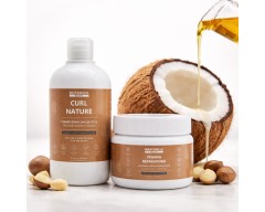 Botanica Curl Nature Mascarilla Vegana Reparadora Potenciador Rizos Método Curly 450 ml