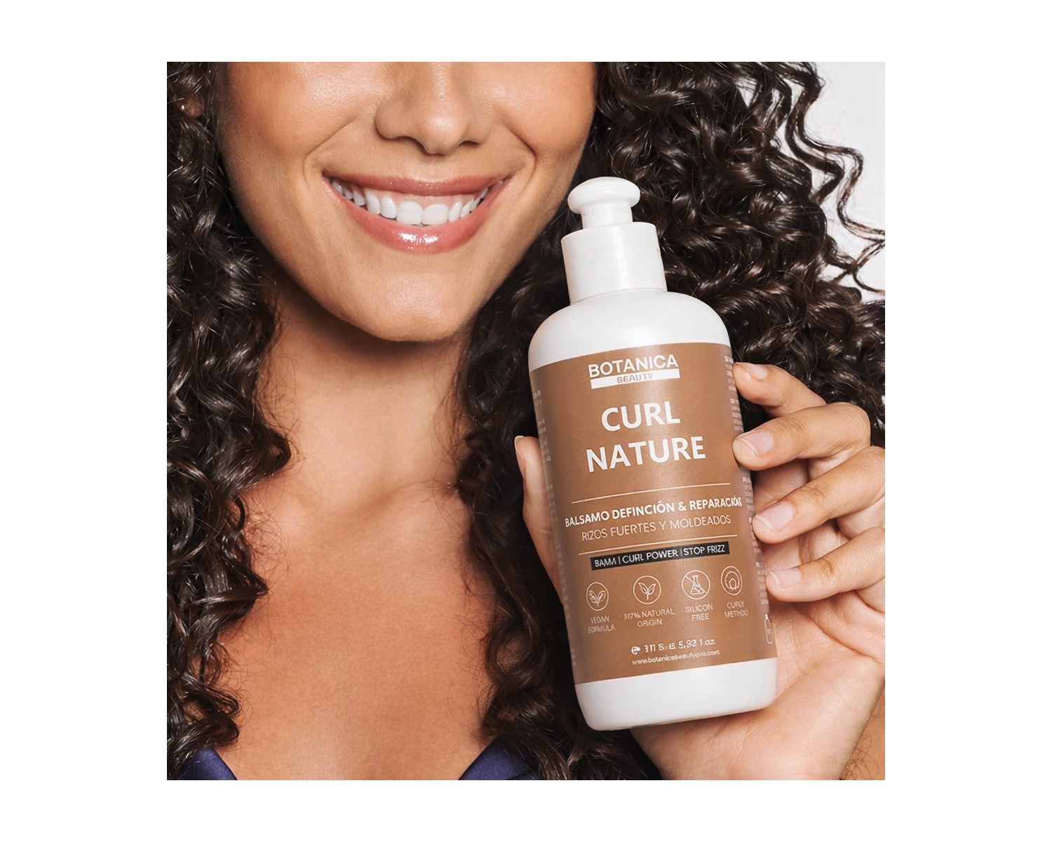 Botanica Curl Nature Bálsamo Definición y Reparación Método Curly 175 ml