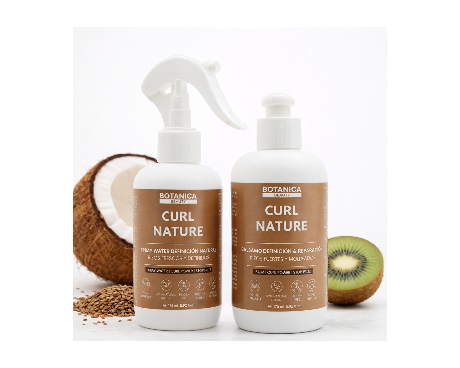 Botanica Curl Nature Spray Water Proteínas Definición Método Curly 175 ml