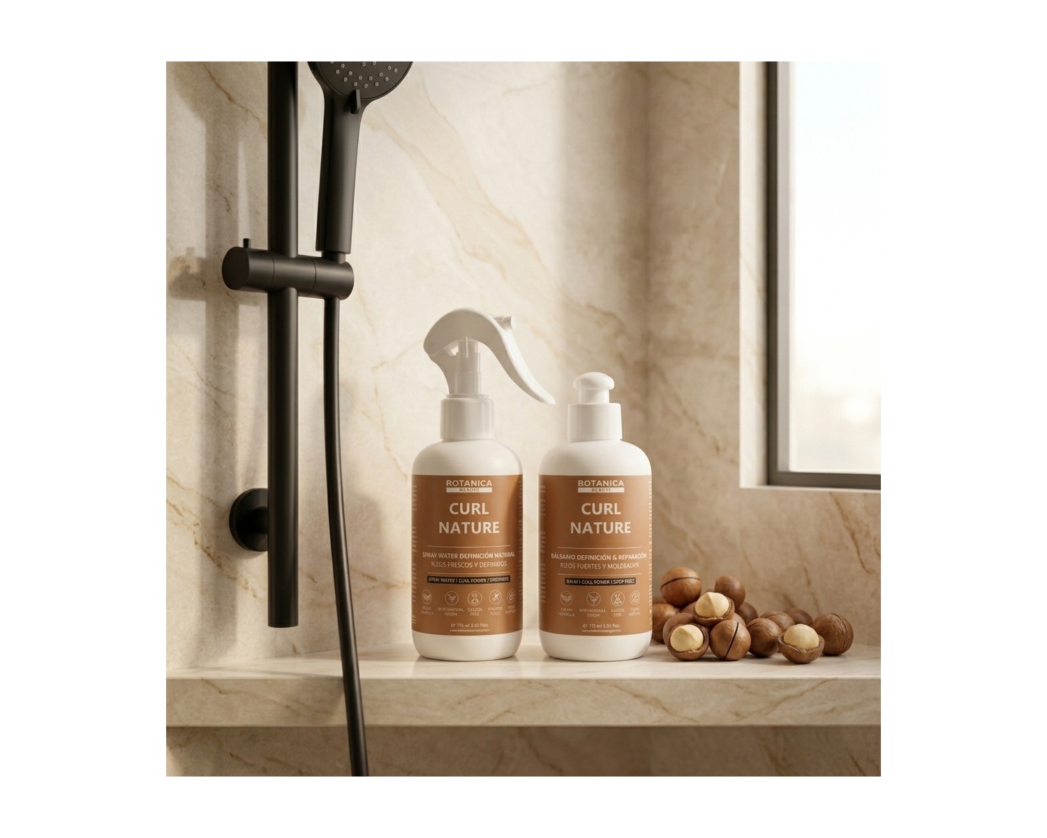 Botanica Curl Nature Spray Water Proteínas Definición Método Curly 175 ml