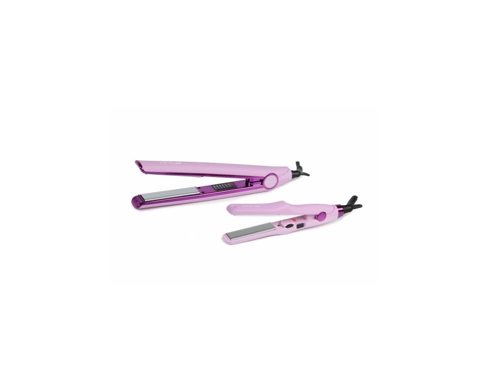 Corioliss. Plancha de pelo C1 Lilac soft touch + C-Trip