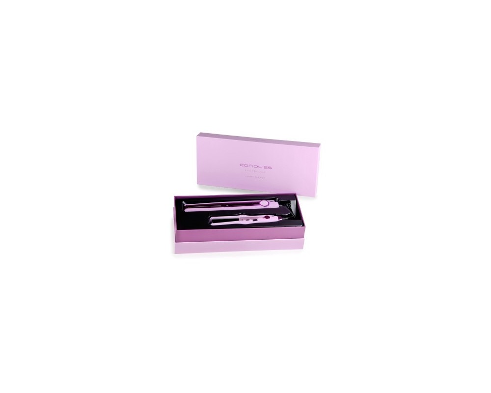 Corioliss. Plancha de pelo C1 Lilac soft touch + C-Trip
