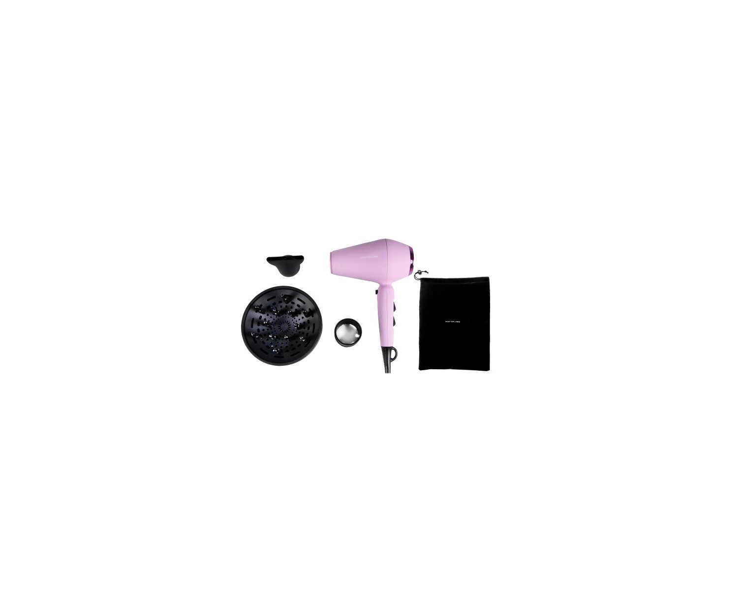 Corioliss. Plancha de pelo C3 Lilac + Secador de pelo Kompactissimo