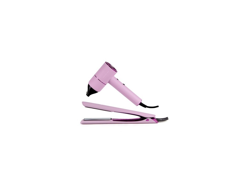 Corioliss. Plancha de pelo C5 Lilac + Secador de pelo Apolo