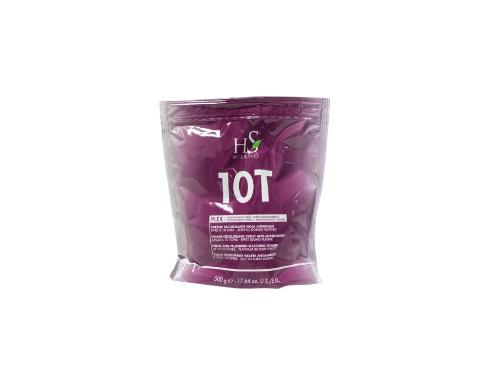 HS Milano Decolorante en polvo 10 Tonos Bolsa 500 ml