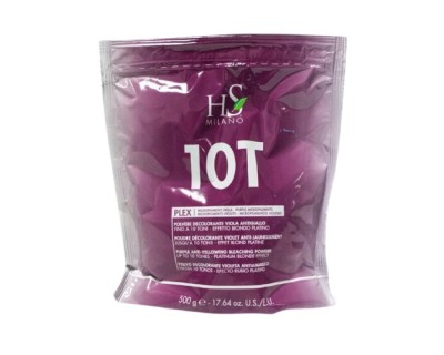 HS Milano Decolorante en polvo 10 Tonos Bolsa 500 ml